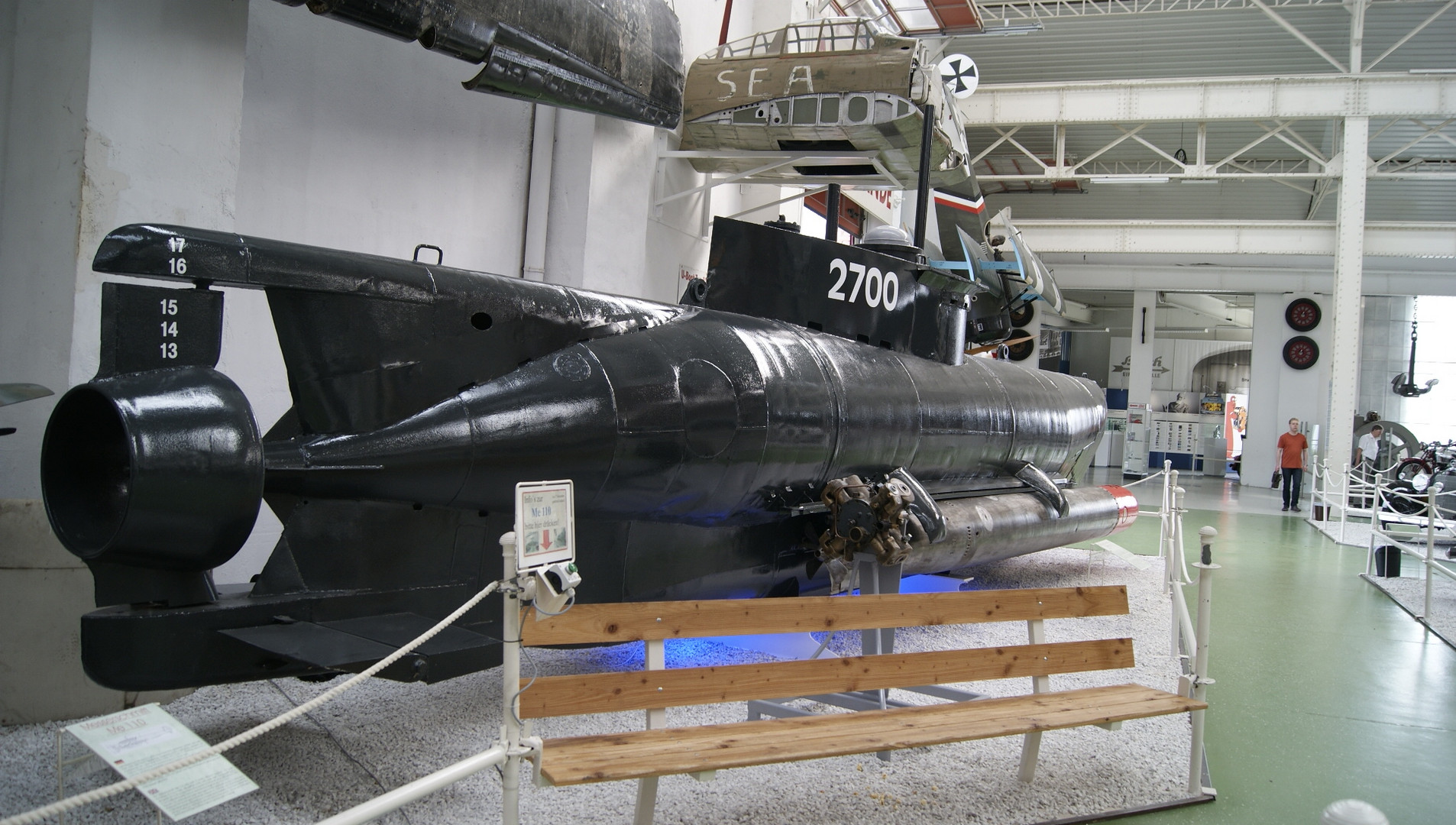 U 2700 in Technik Museum Seyer