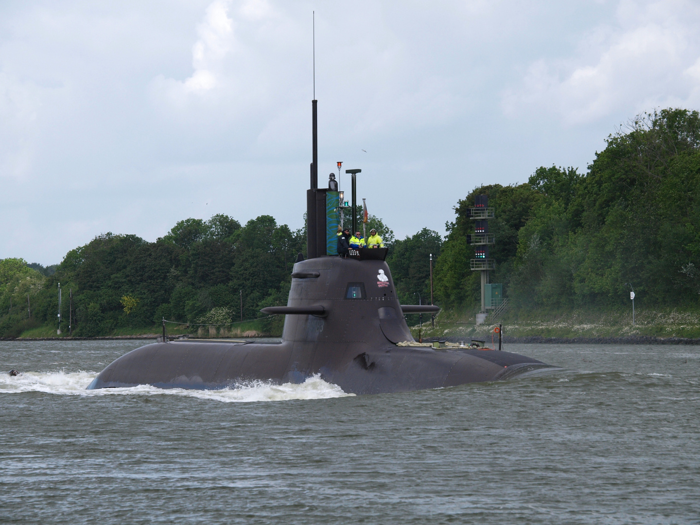 U 33 auf dem Nord Ostsee Kanal Foto & Bild schiffe und seewege