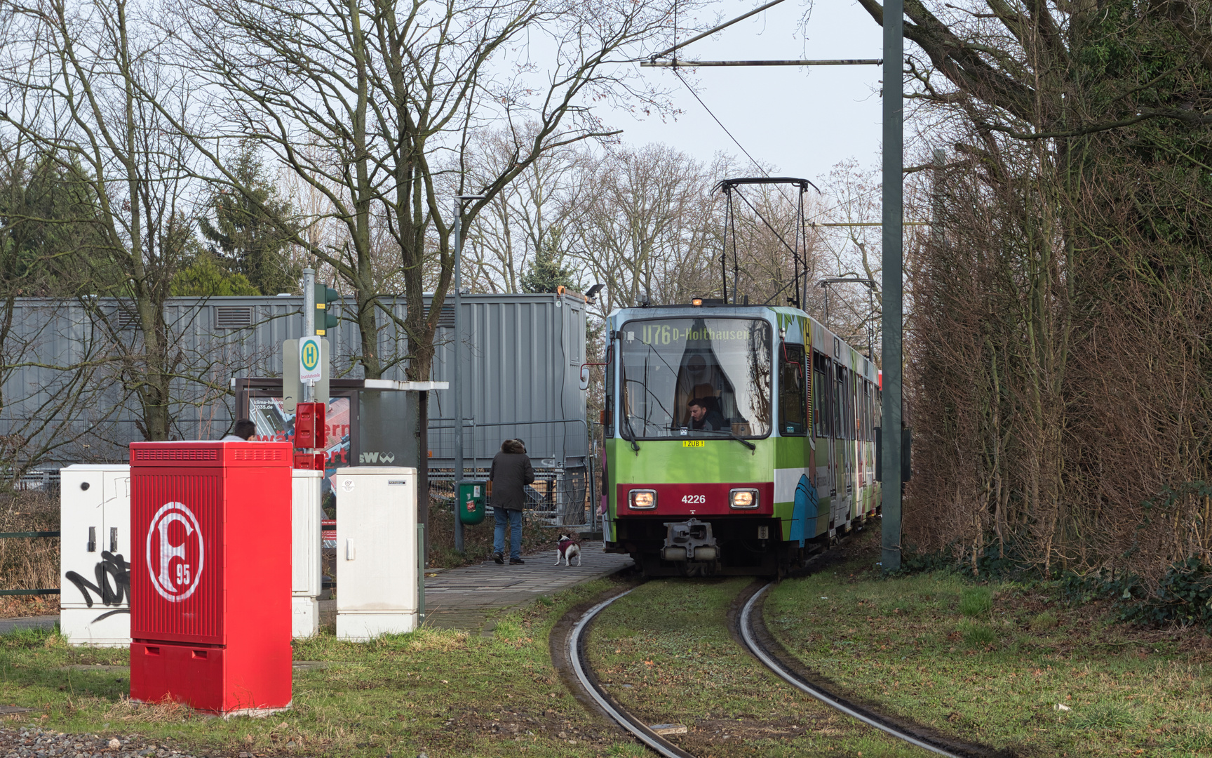 U 76 und F 95 in Lörick