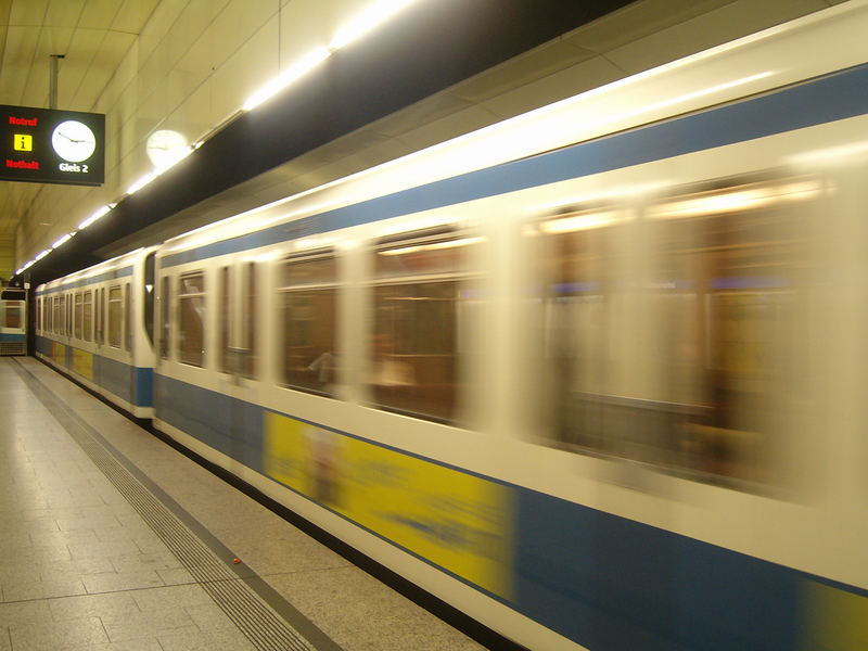 U-Bahn Abfahrt