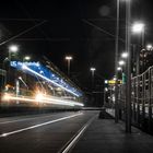 U-Bahn an der deutschen Nationalbibliothek