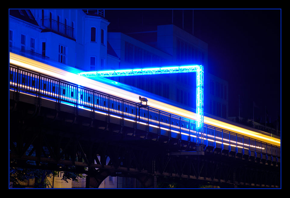 U-Bahn Blue Goal