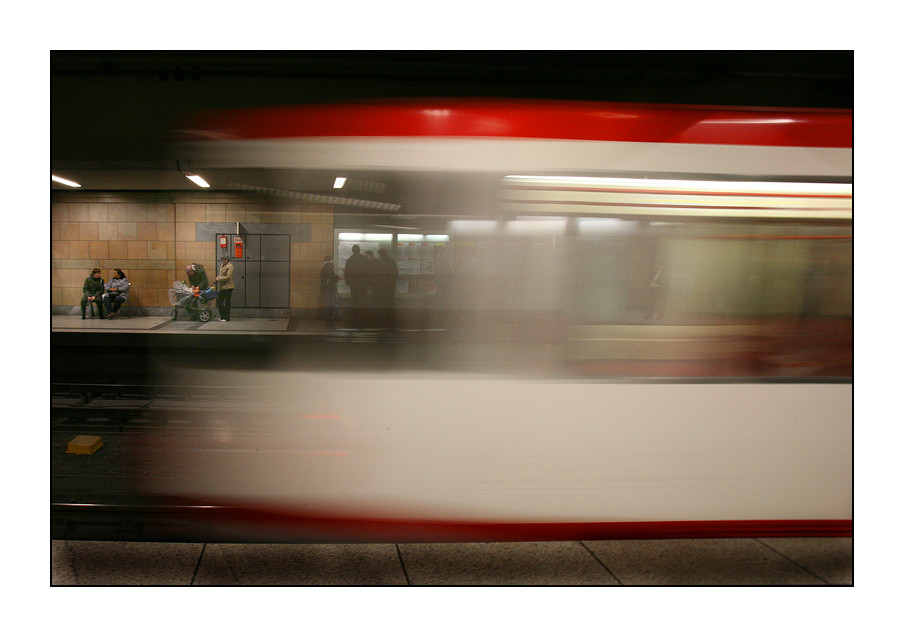 U-Bahn Dortmund - Abgefahren -