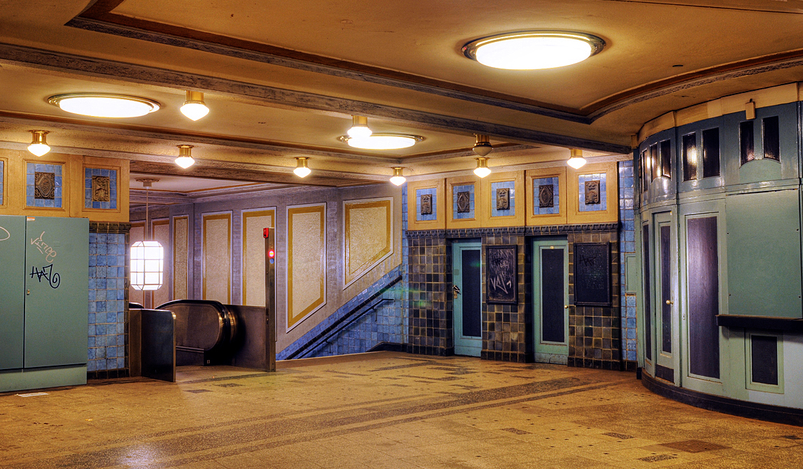 U-Bahn Eingang Heidelberger Platz