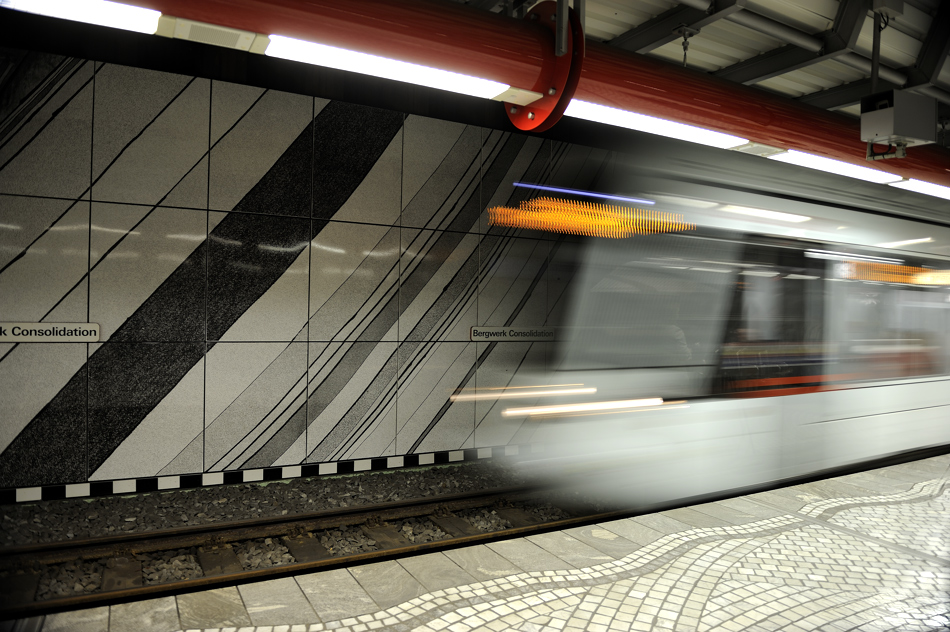 U Bahn fahren