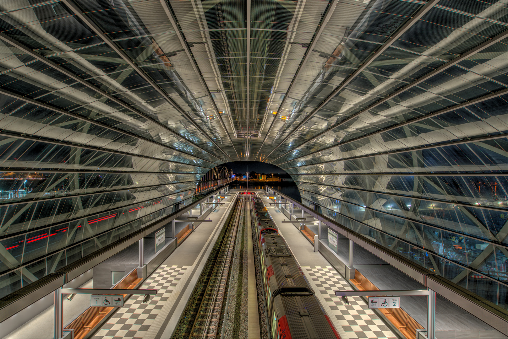 U Bahn Haltestelle Elbbrücken