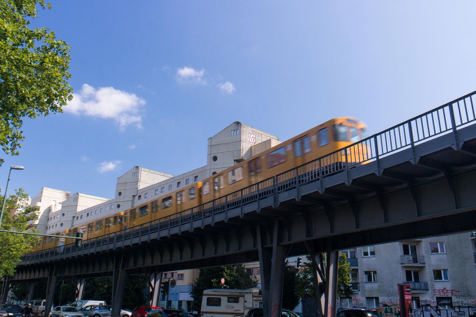 U-Bahn in Berlin-Kreuzberg