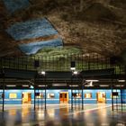 U - Bahn in der Station Kungsträdgården