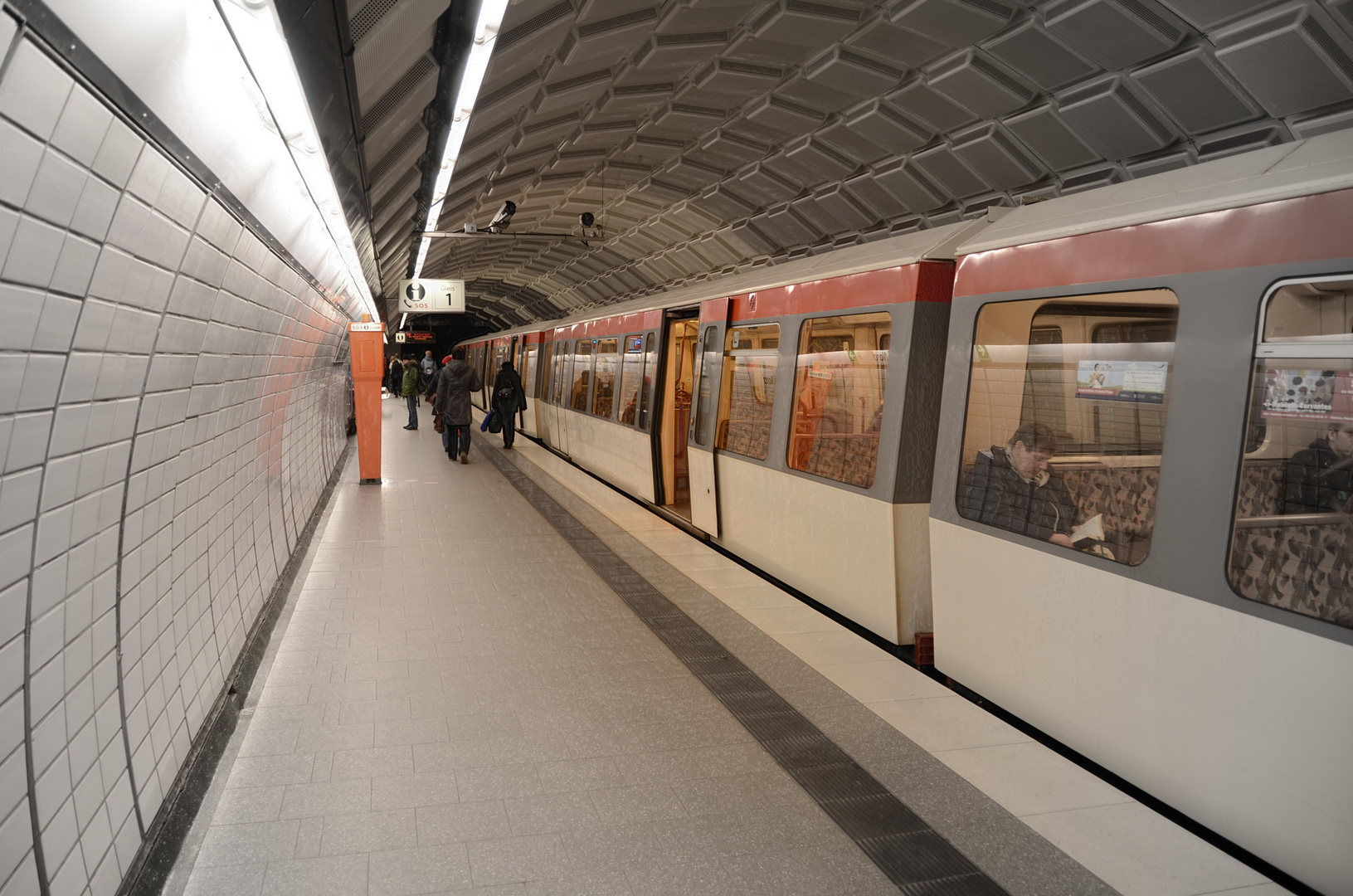 U-bahn in Hamburg