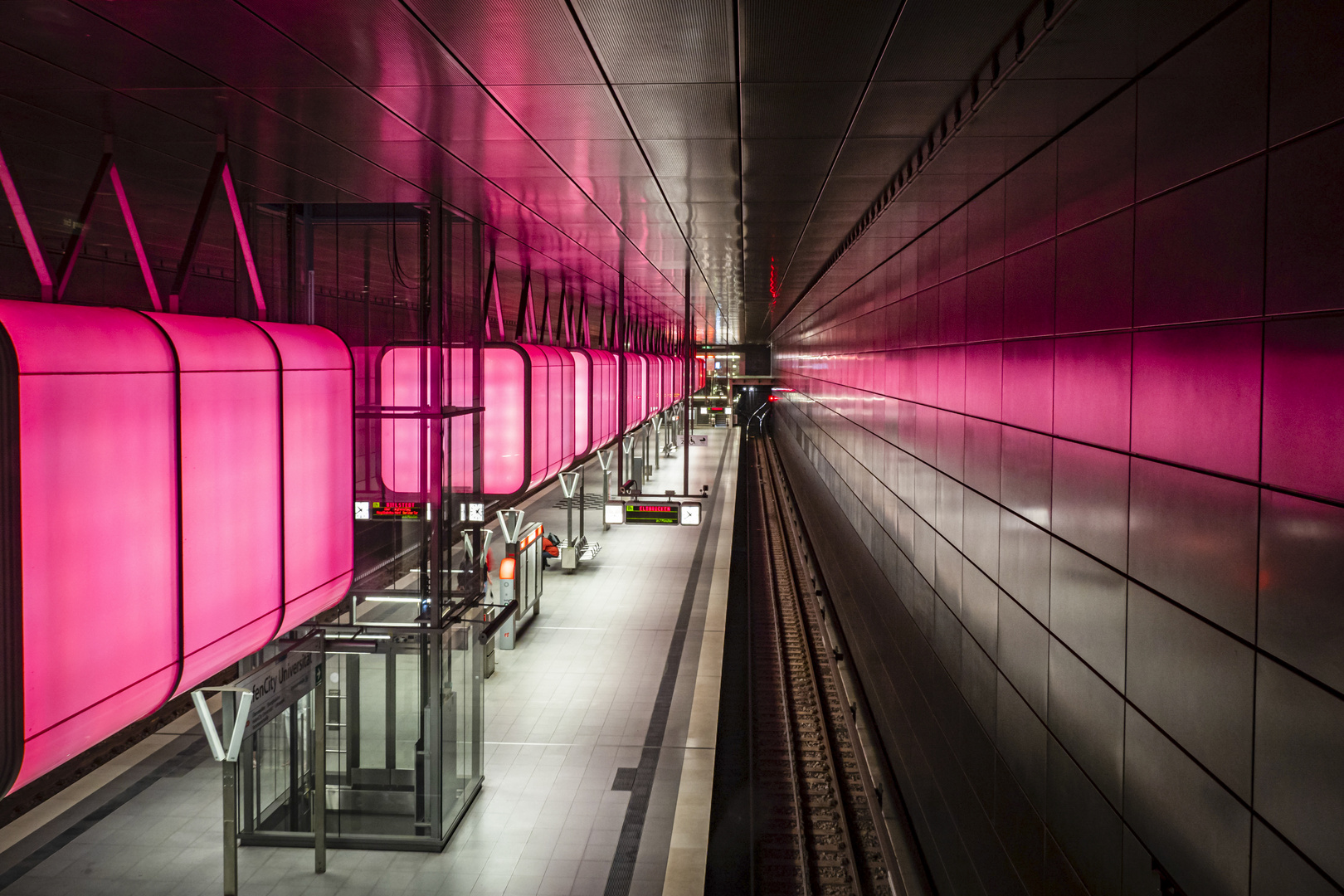 U-bahn in Hamburg