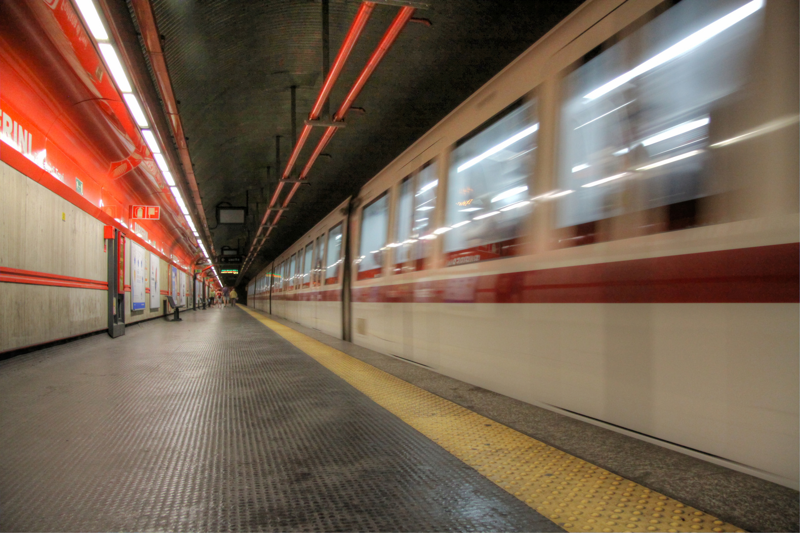 U-Bahn in Rom - Italien, Latium