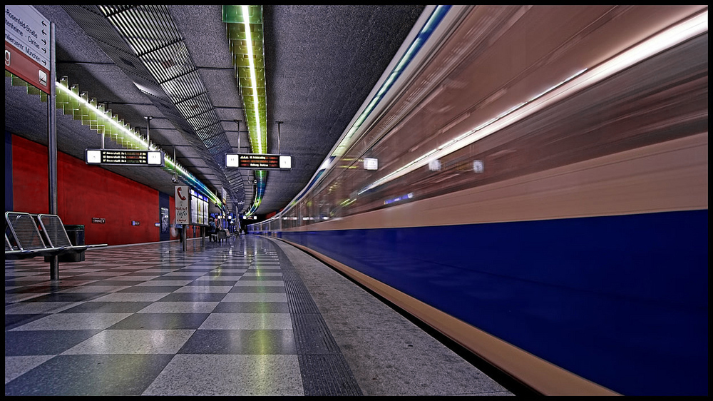 U-Bahn Josephsburg (Scan vom Dia) - 2