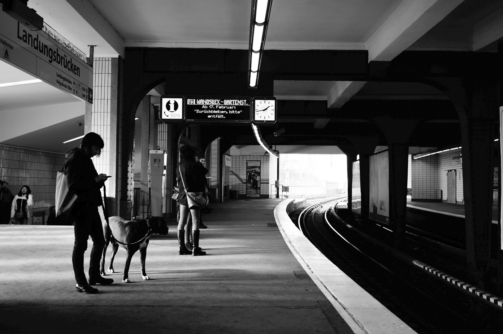 U-Bahn Landungsbrücken