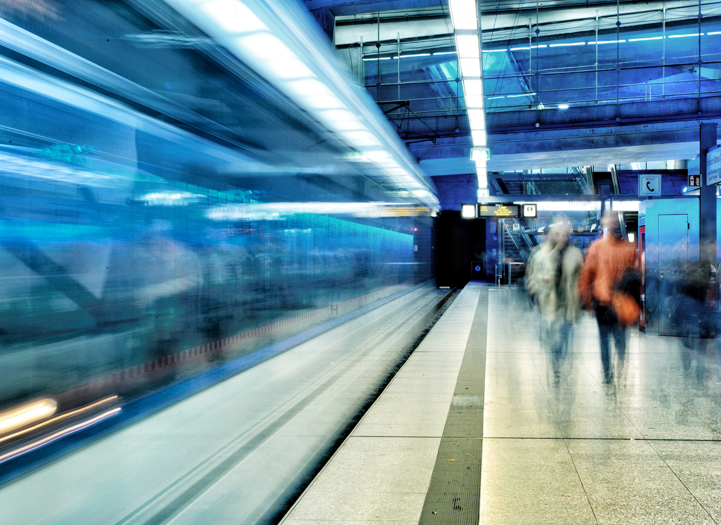 U-Bahn Leben in Essen