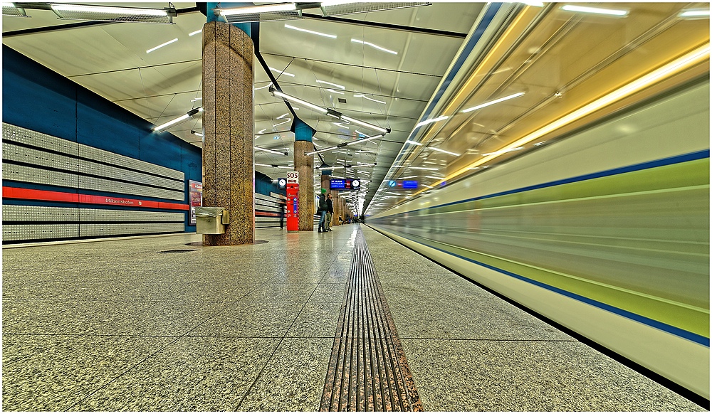 UBahn München Milbertshofen Foto & Bild deutschland, europe, bayern