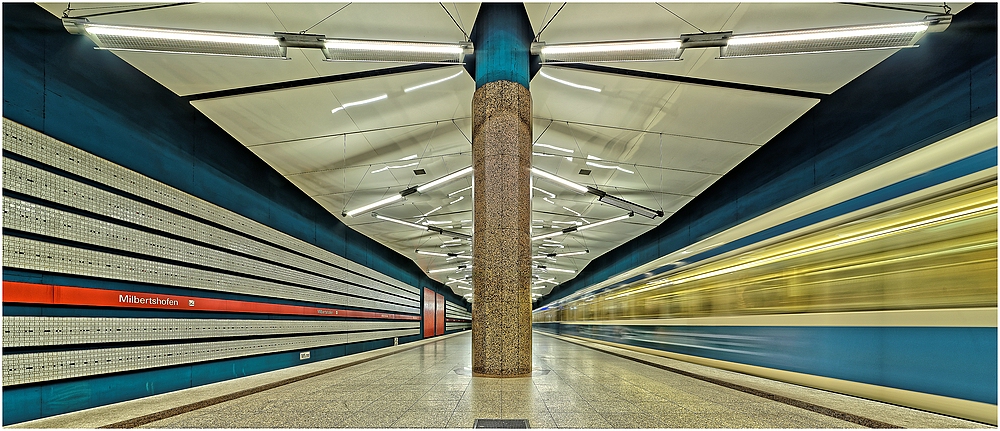 UBahn München Milbertshofen III Foto & Bild deutschland, europe
