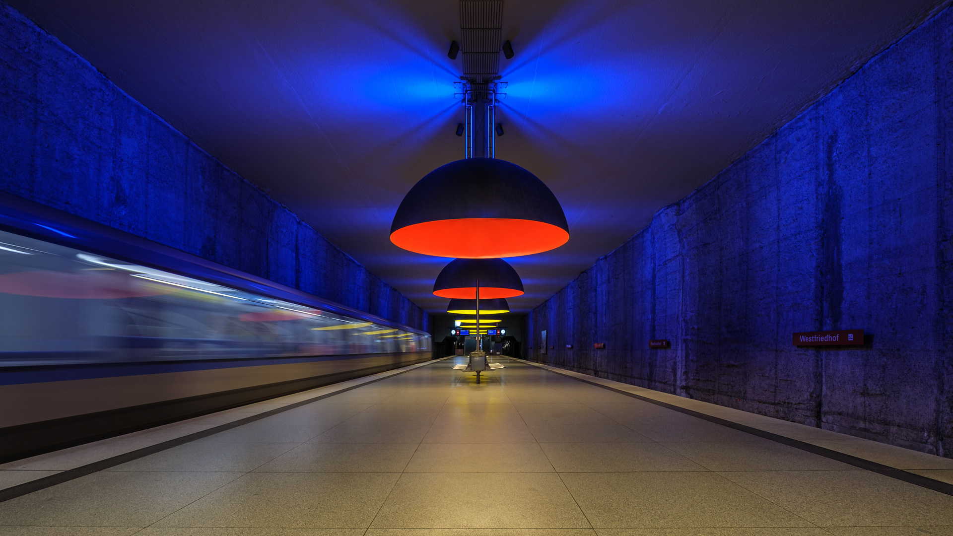 U-Bahn München Westfriedhof 1