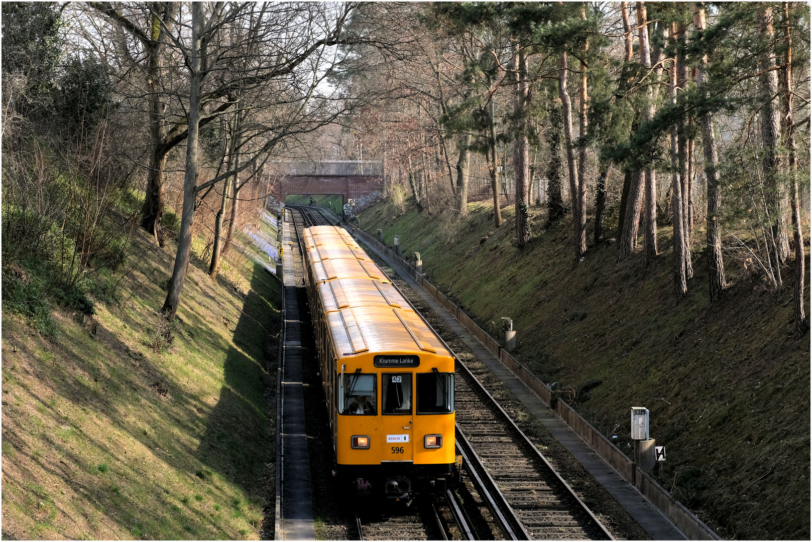 U-Bahn nach Krumme Lanke