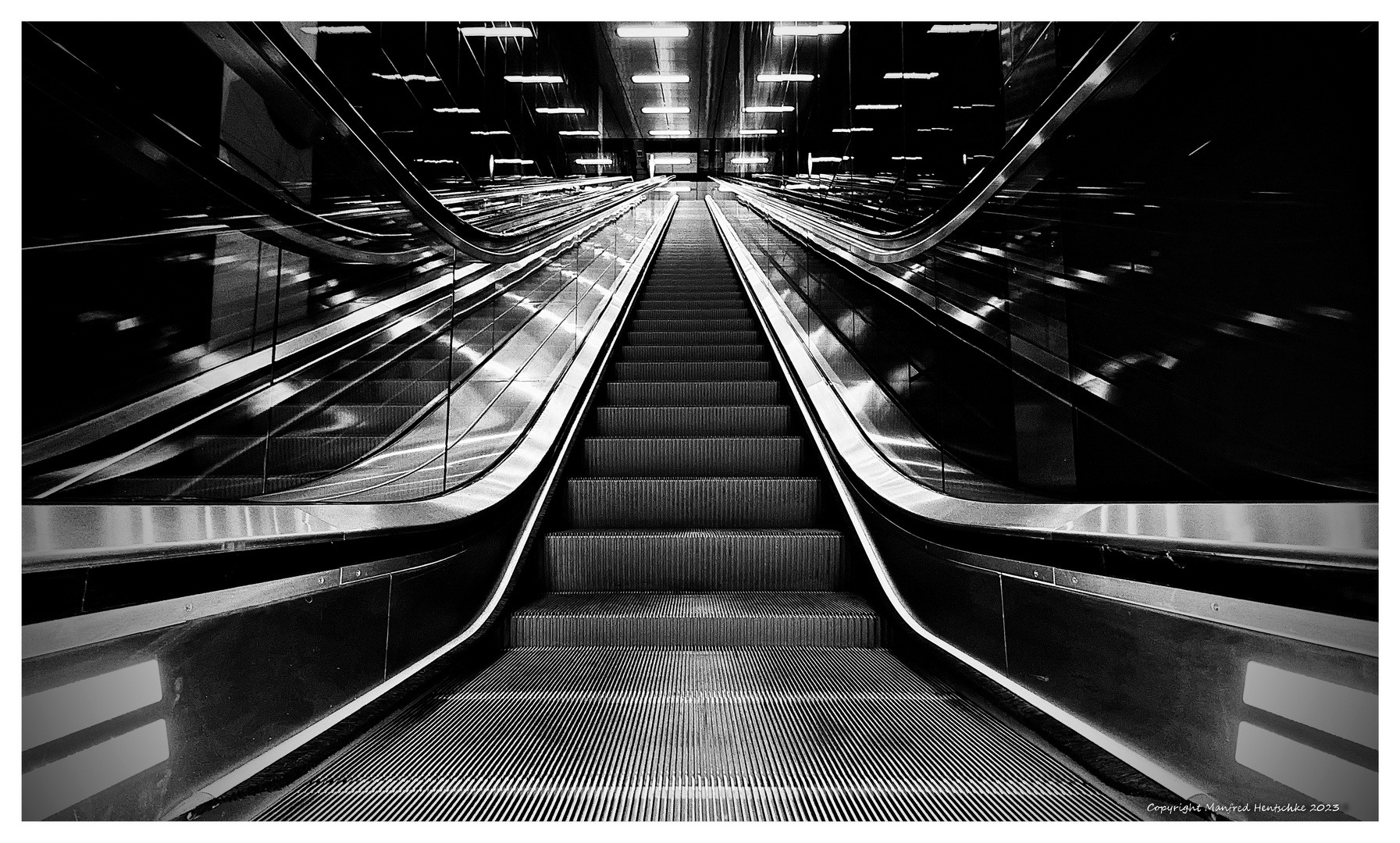 U-Bahn-Rolltreppe