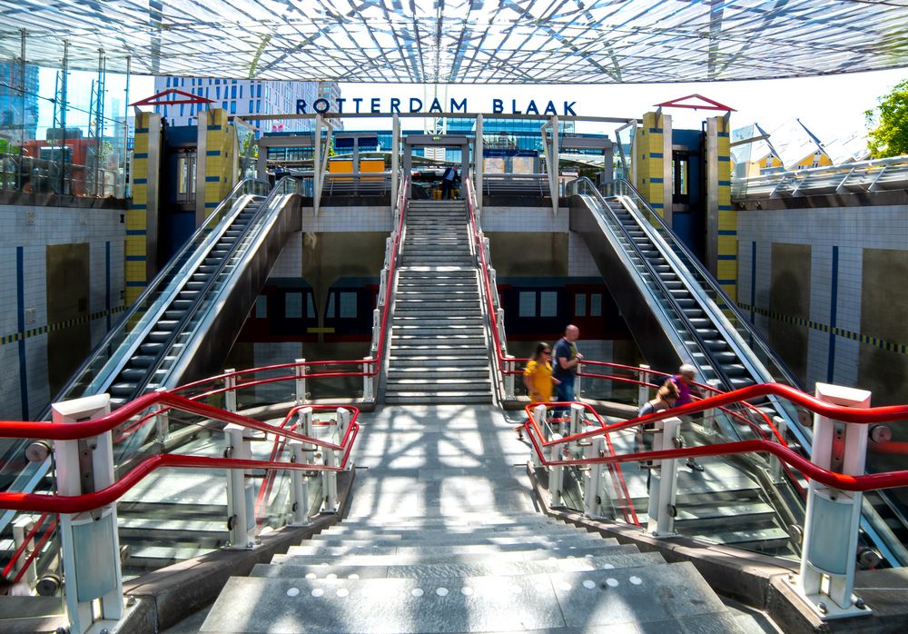 U-Bahn Rotterdam Blaak