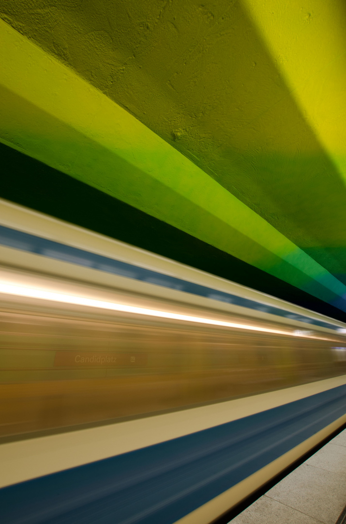 U-Bahn Schnell unterwegs ;)