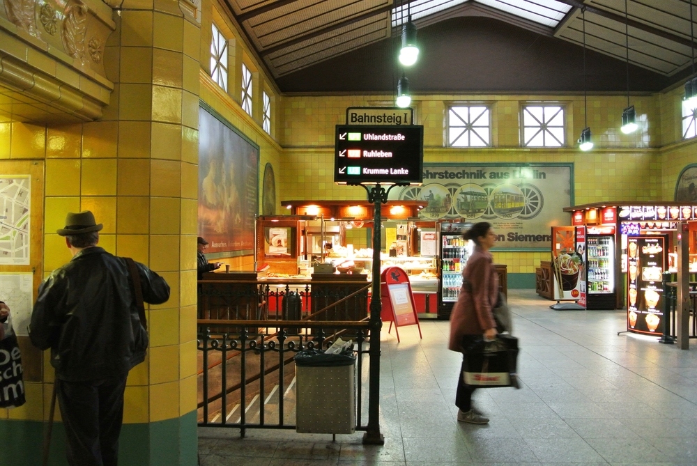 U-Bahn Station am Wittenbergplatz in Berlin