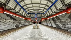 U-Bahn Station Bergwerk Consolidation