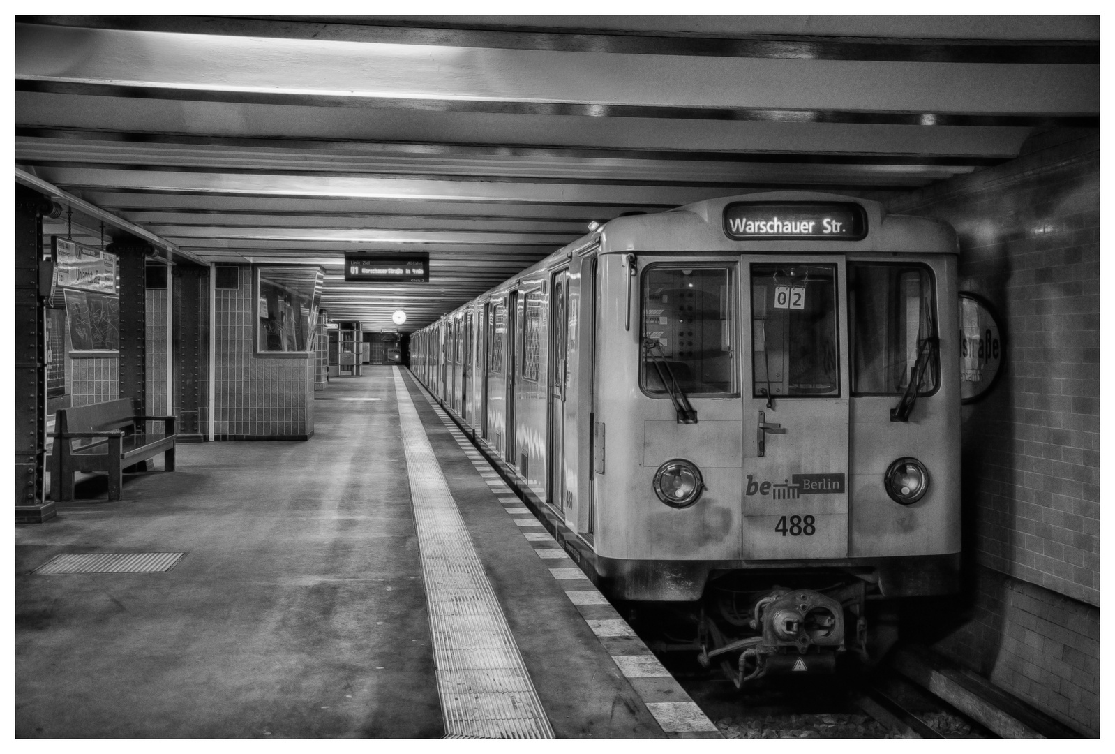 U-Bahn Station Berlin Warschauer Str.