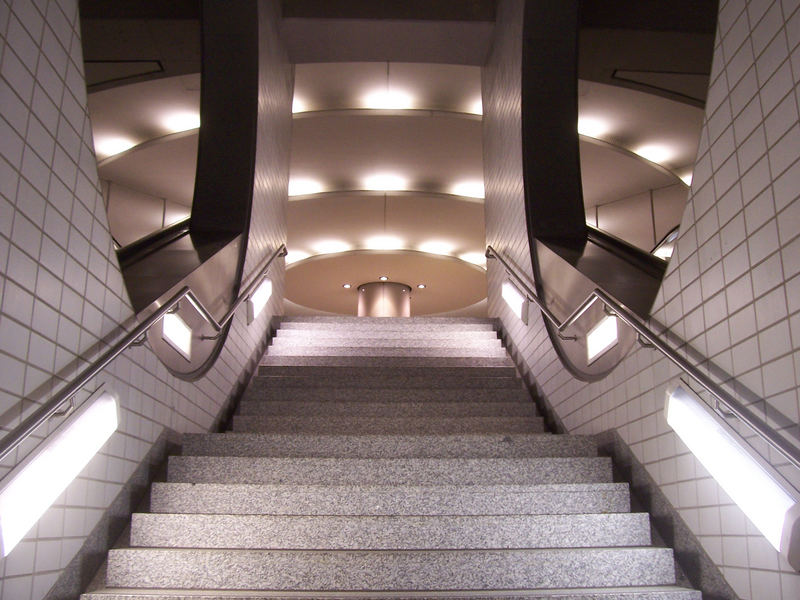 U-Bahn-Station Bockenheimer Warte in Frankfurt/Main