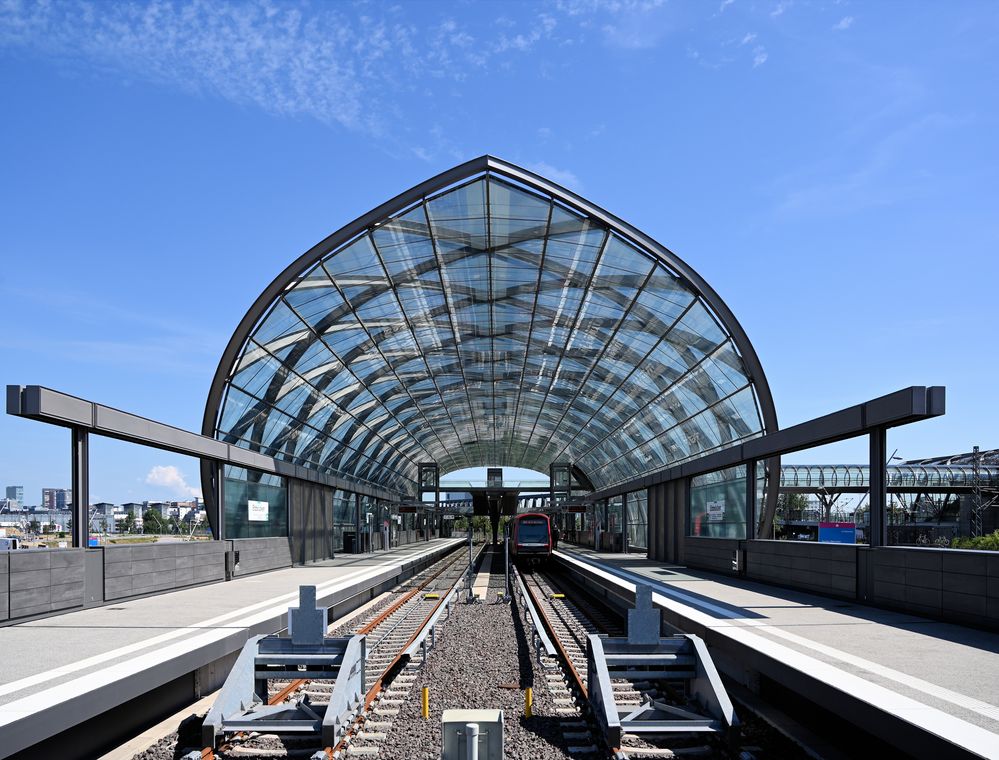 U-Bahn Station Elbbrücken 