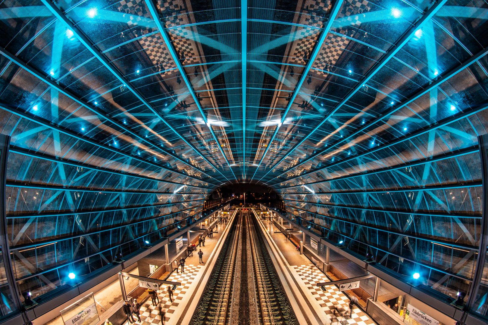 U-Bahn Station Elbbrücken U4