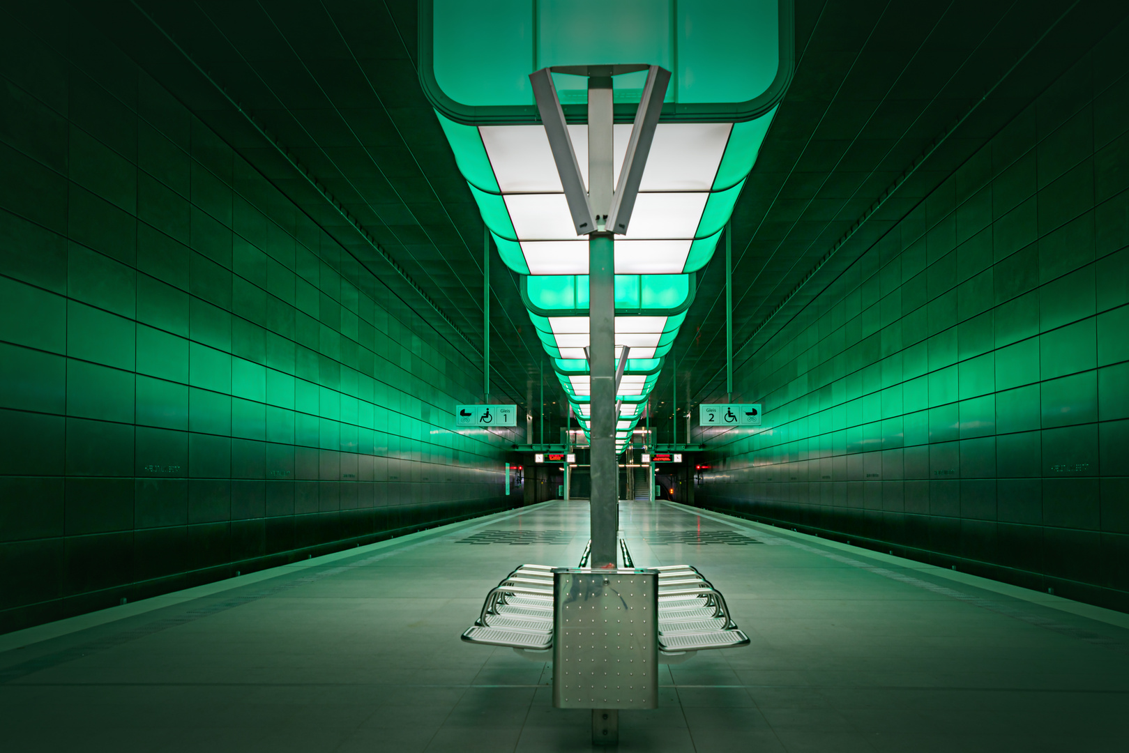 U - Bahn - Station - Hafencity