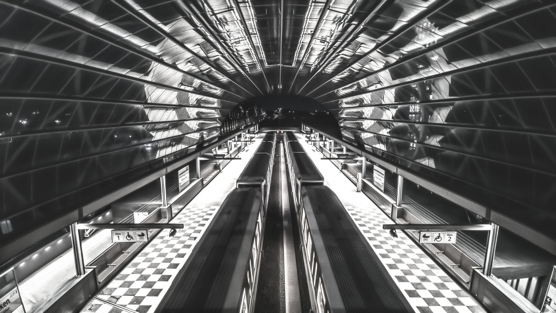 U-Bahn Station Hamburg Elbbrücken