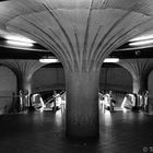 U Bahn Station in Frankfurt