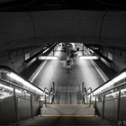 U Bahn Station in Frankfurt 