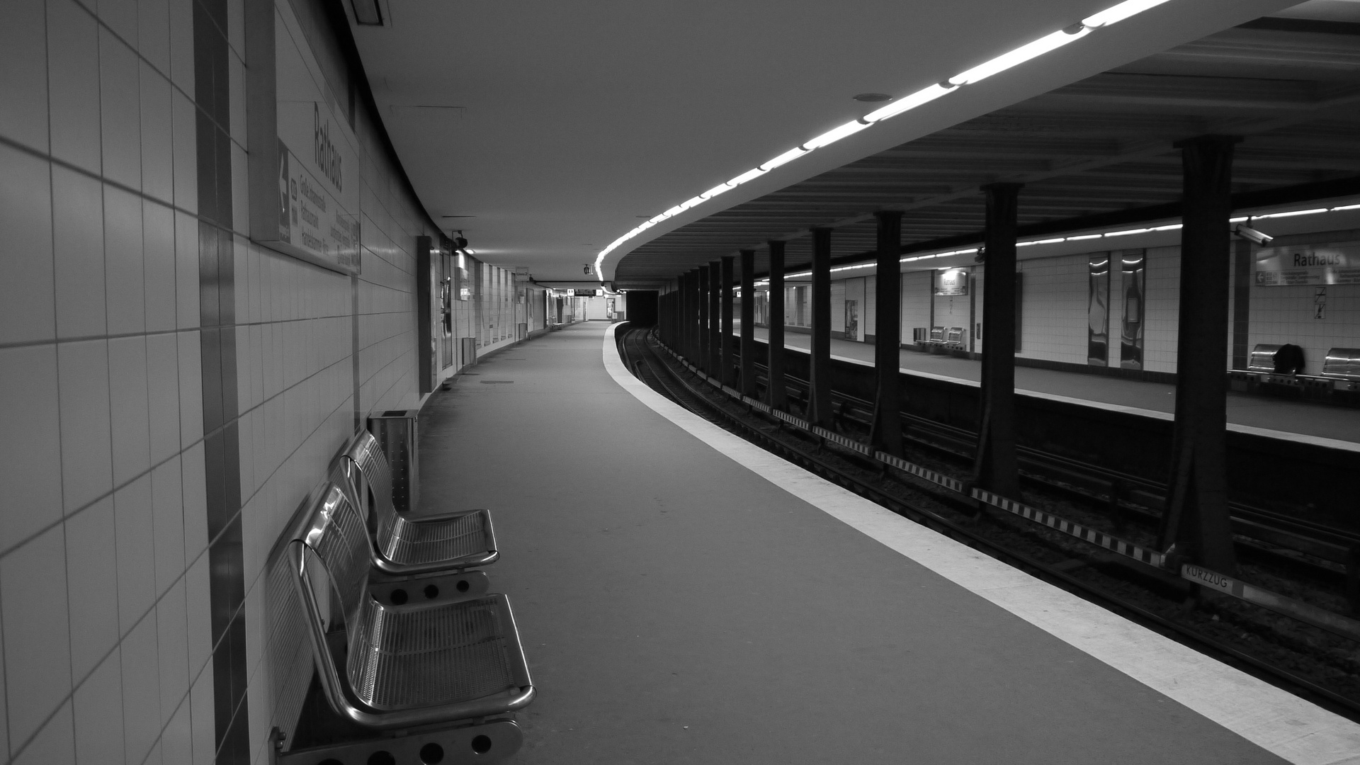 U-Bahn Station in Hamburg