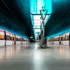 U-Bahn Station in Hamburg Uni -Hafen City