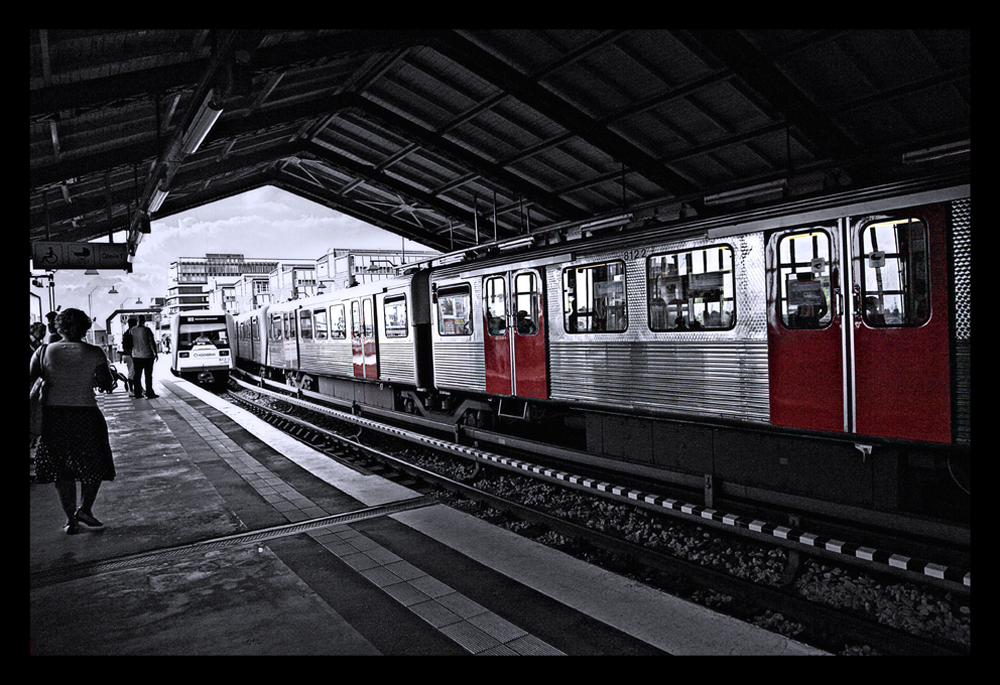 U-Bahn Station in HH