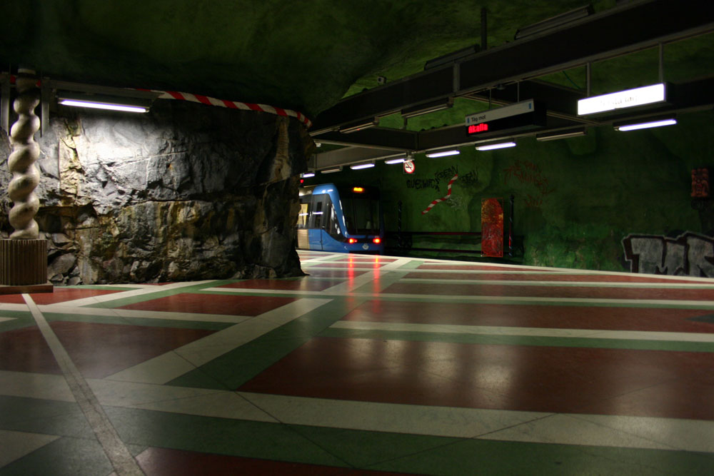 U-Bahn-Station in Stockholm