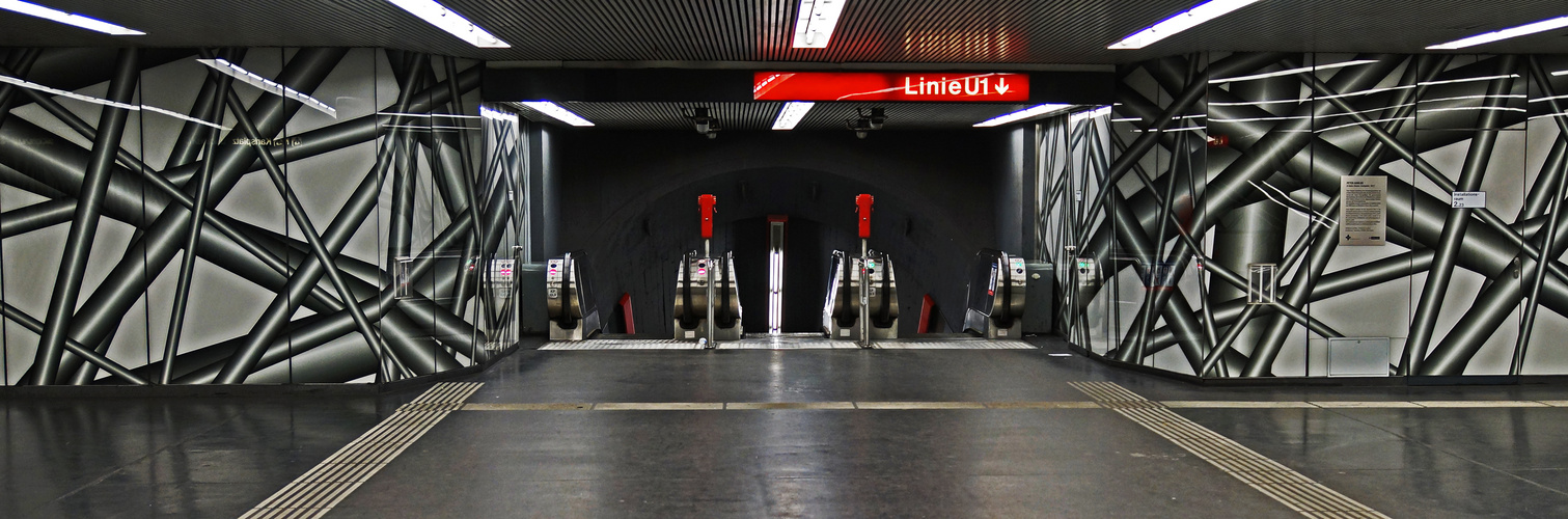 U-Bahn Station in Wien
