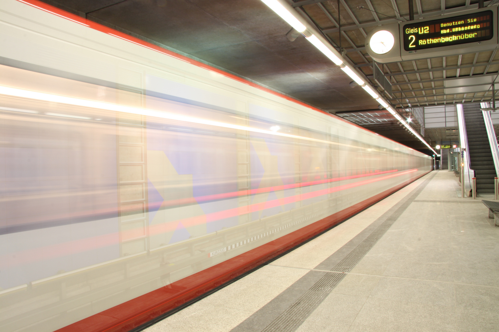 U-Bahn Station Nürnberg Flughafen