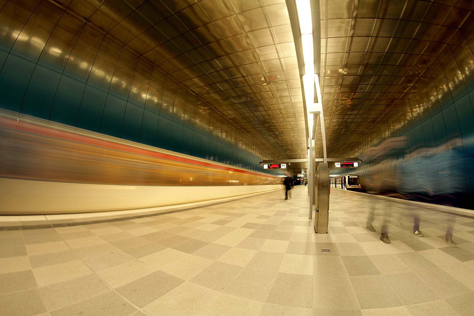 U-Bahn Station Überseequartier Hamburg