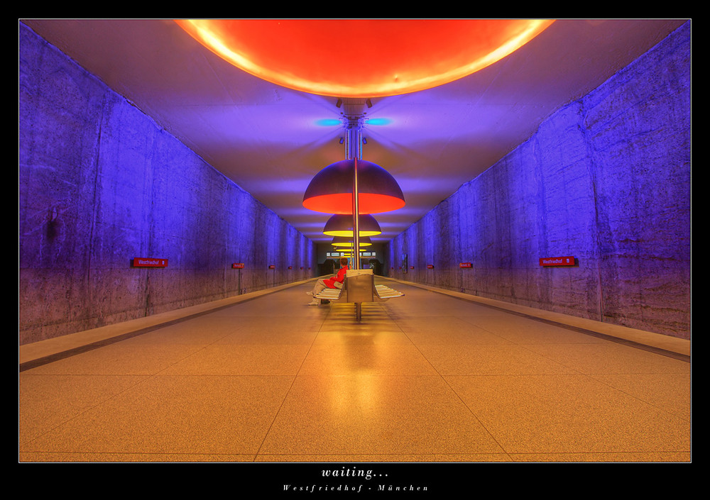 U-Bahn Station Westfriedhof