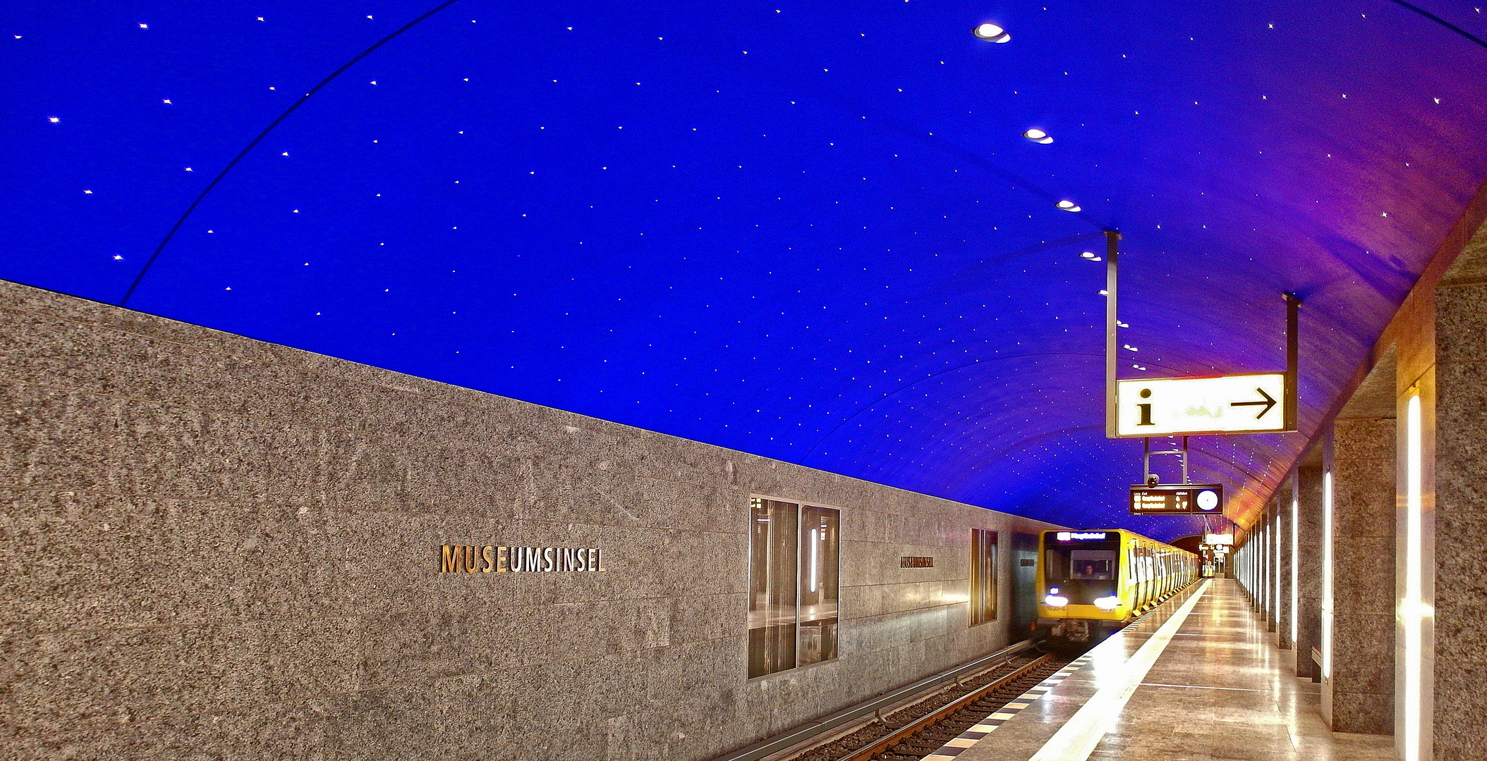 U-Bahn unter dem Sternenzelt