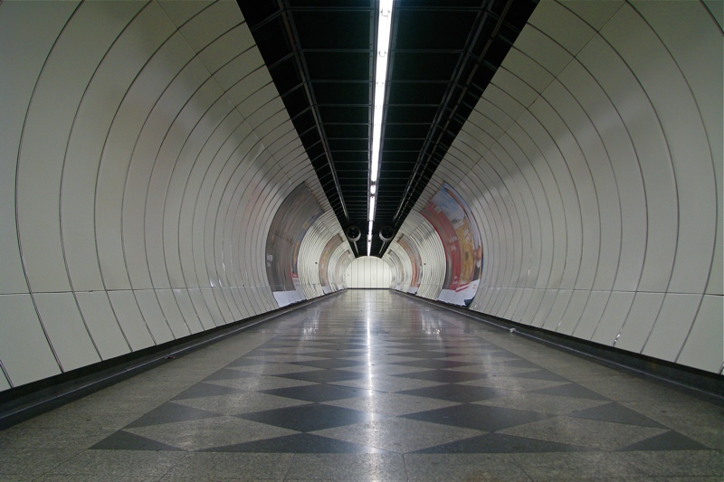 U-Bahn Verbindungstunnel