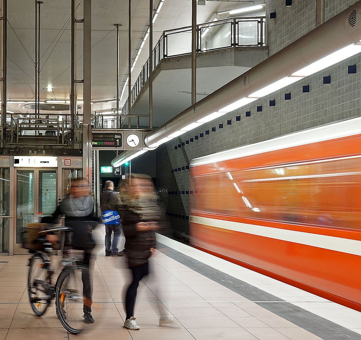 U-Bahn verpasst