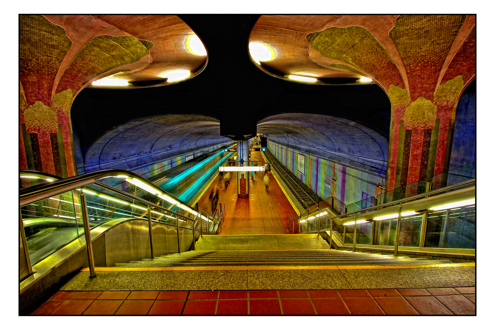 U-Bahn verpasst - Frankfurt