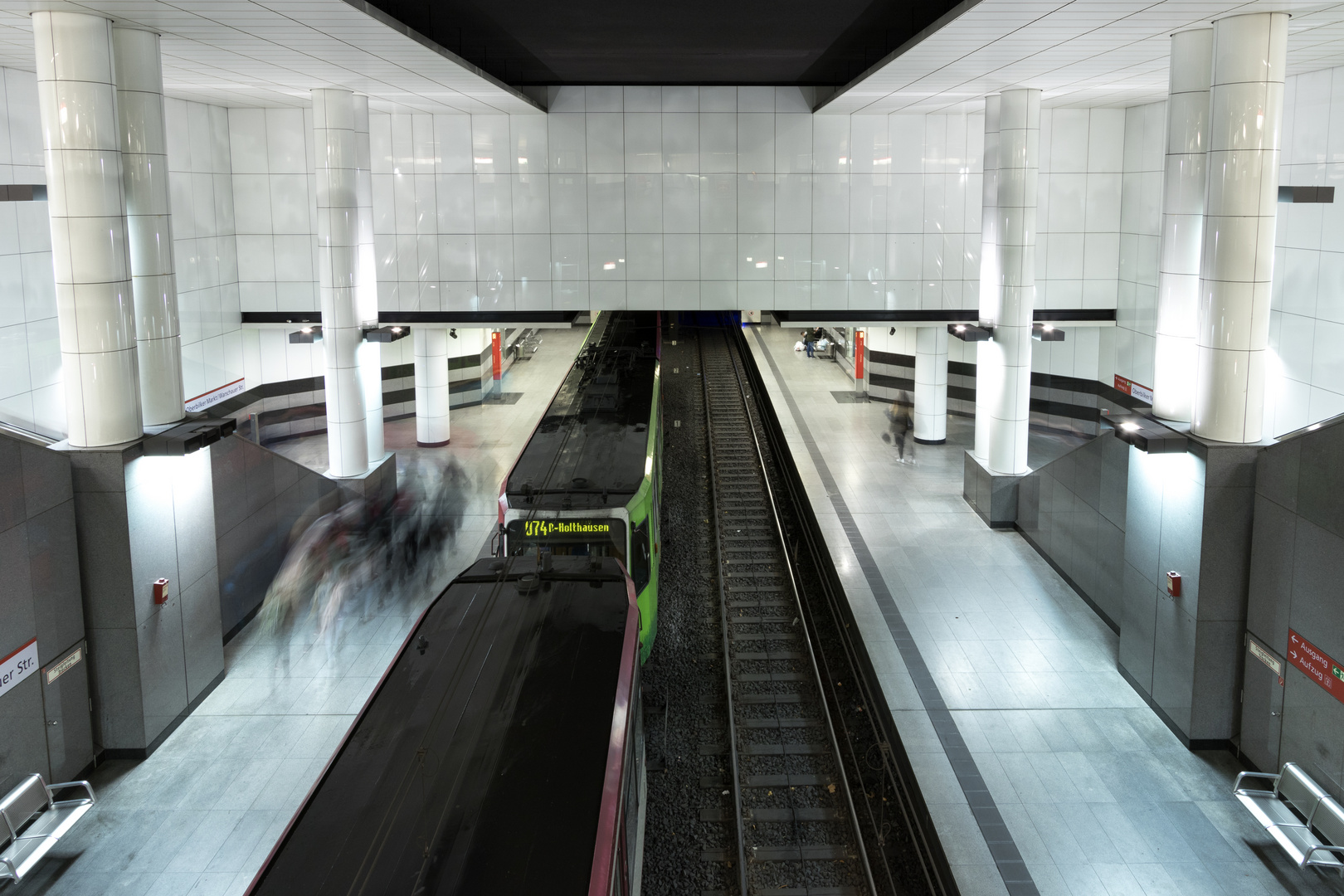 U-Bahnhaltestelle Oberbilker Markt