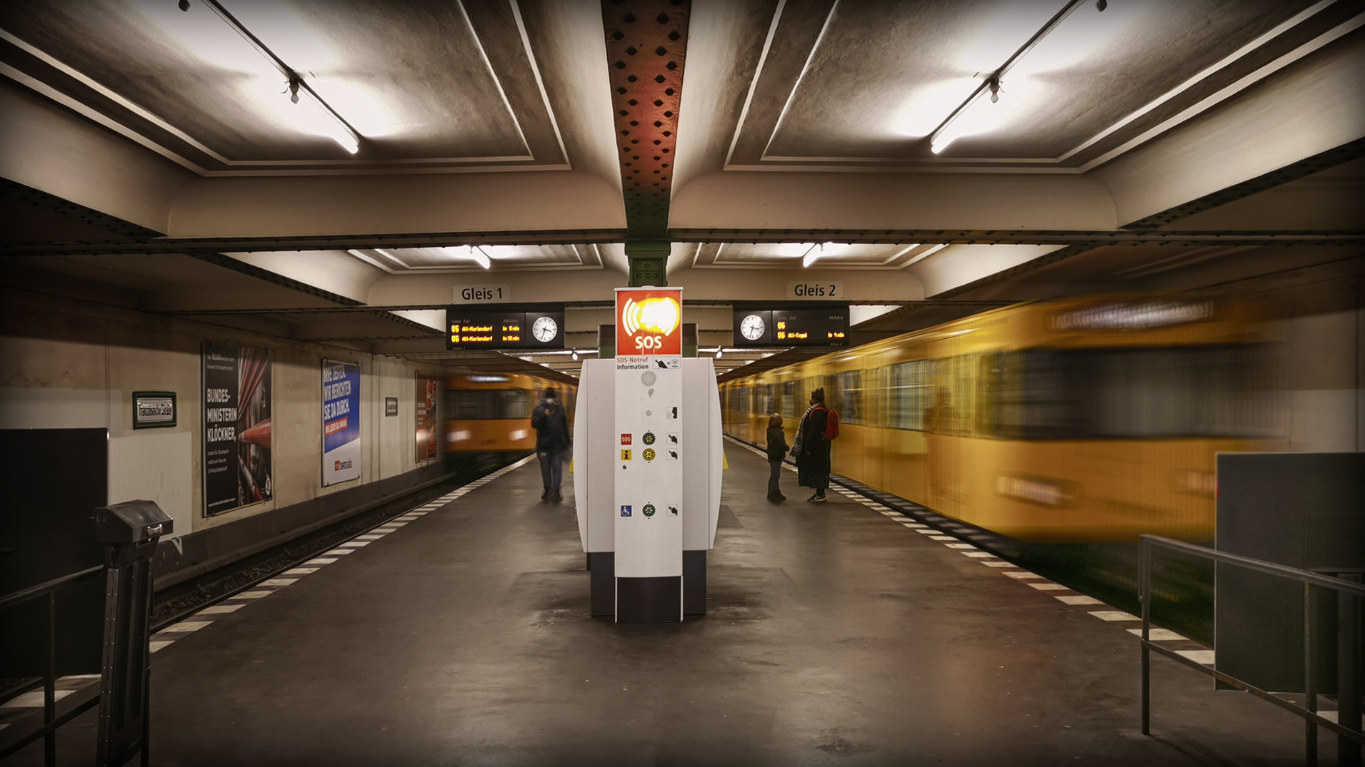 U-Bahnhof Französische Straße, the end 2