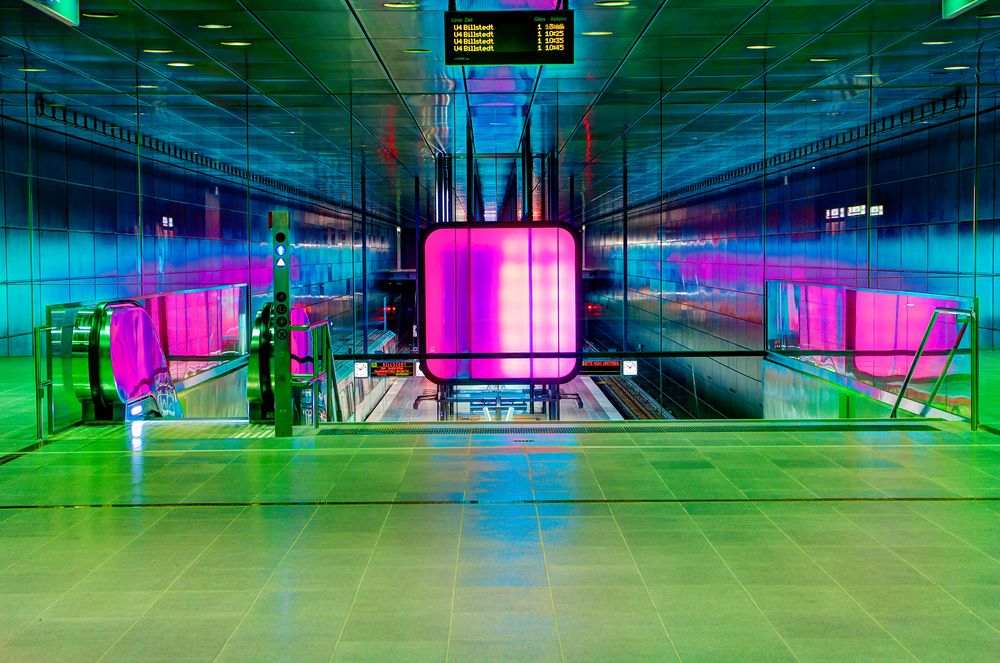 U-Bahnhof Hafencity von Matthias Tomforde 